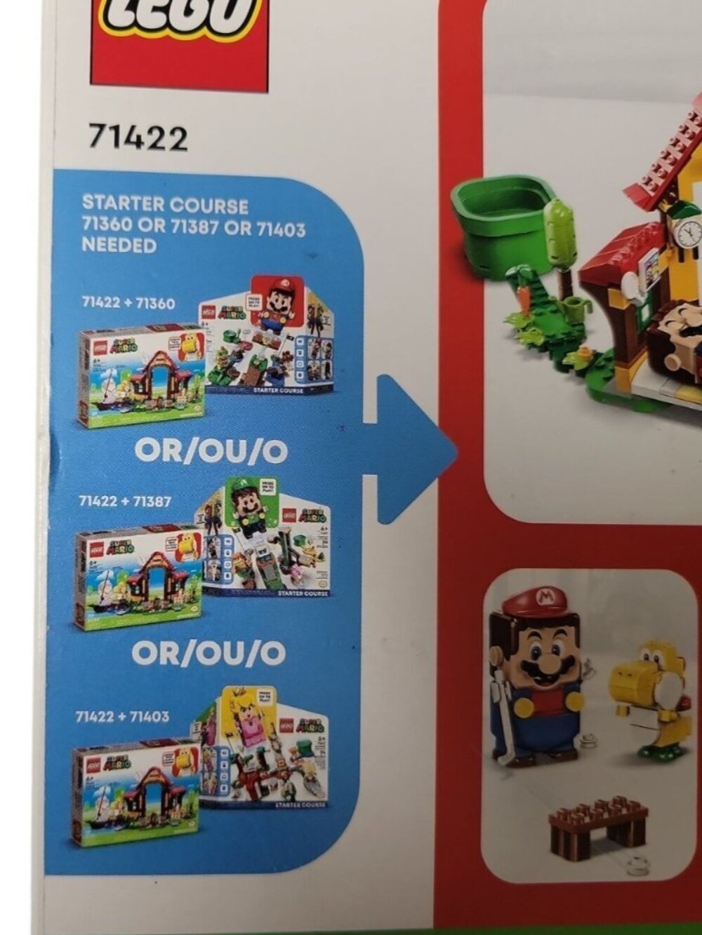 LEGO Super Mario Picnic at Mario's House Expansion Set 71422 New in Box - Picture 10 of 10
